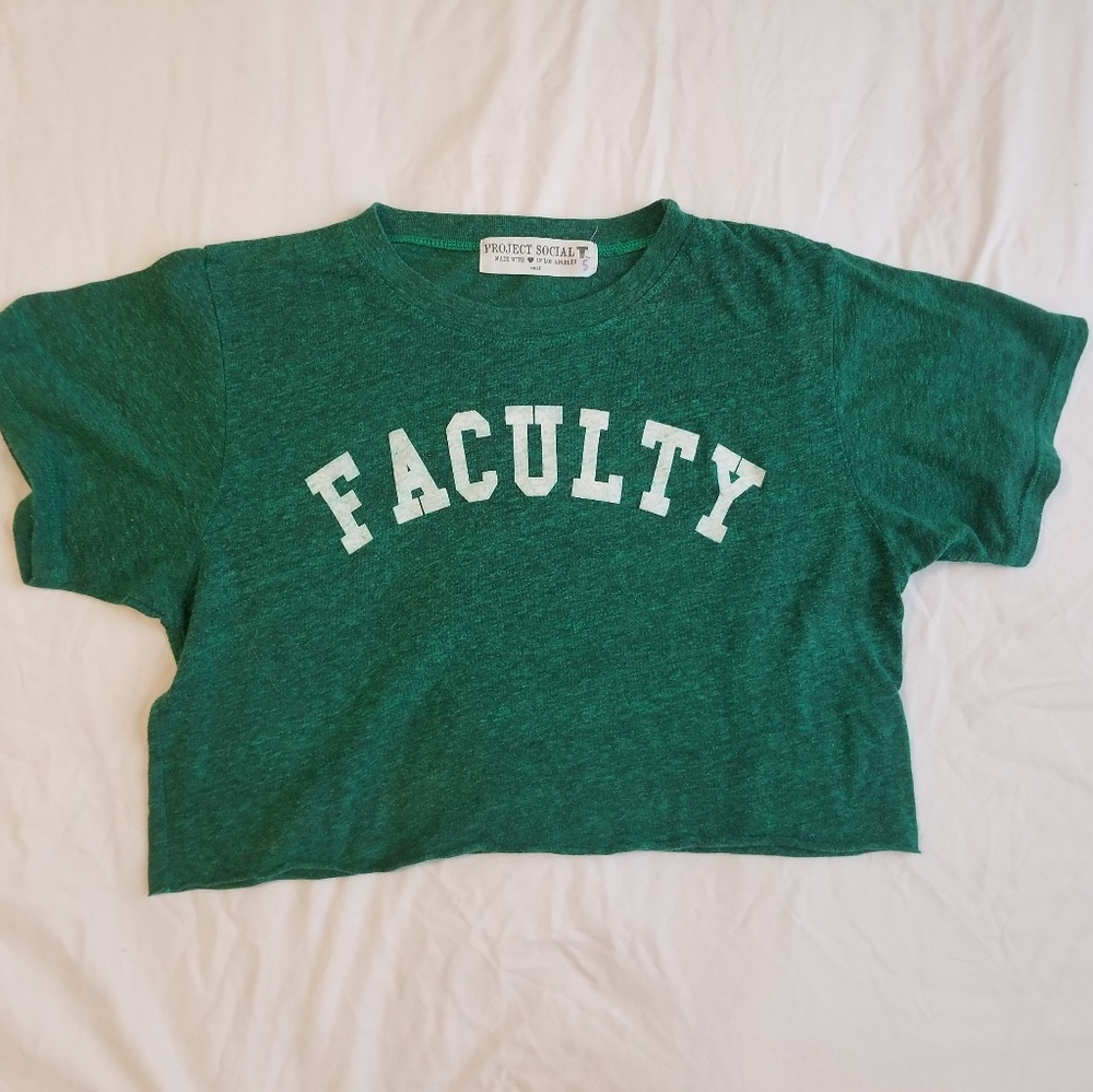 COPY - Project Social T Crop top shirt